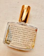 Load image into Gallery viewer, MISS POTTER: pond, carnation, potting soil, carrot, ink, vetiver