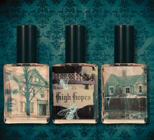 Load image into Gallery viewer, SHADOWS IN THE HALL Limited Edition Unisex Scent Trio inspired by the world's most notorious houses