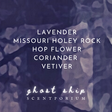 Load image into Gallery viewer, LAVENDER LADY: lavender, hop flower, Missouri holey rock, coriander, vetiver