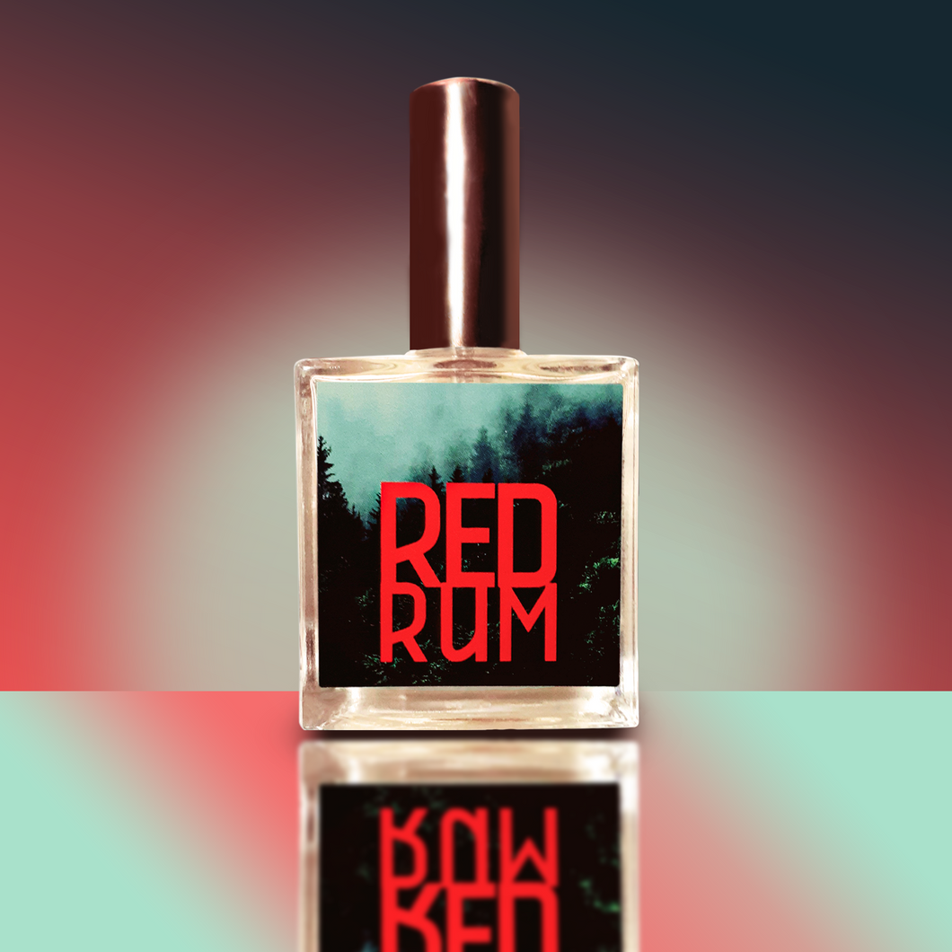 RED RUM: Roman chamomile, mountain air, fir, hotel sheets, bay rum, vetiver